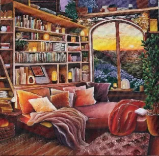 Asma Ul Hasna Nimmi-Oil Painting