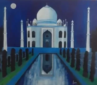 Falguni Amin-Acrylic