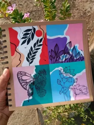 Mahzabin Fariha-Acrylic, Gouache, Sketch