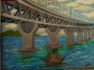 Md Ehsan-Acrylic, Sketch, Water Colour