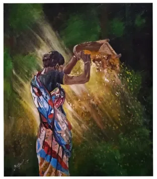 Noyon Paul-Acrylic, Oil, Water colour