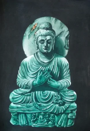 Suchi Dhar-Oil, Acrylic, Sketch